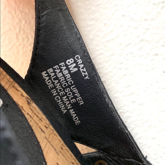 Steve Madden, Black Canvas Sandals - Picture 4 of 5